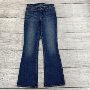 Levis Denizen Modern Boot Cut Low Rise Jeans Women Size 28 Denim Pants - Stretch